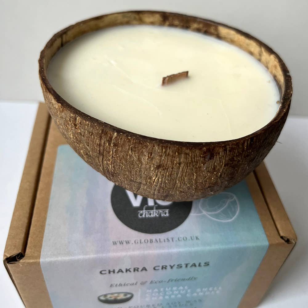 VIE - Coconut Shell Candle - Sea Spray